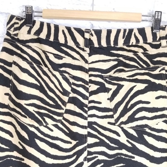 RALPH LAUREN ZEBRA Stripes Skirt 🦓 , Size 10 - Picture 1 of 6